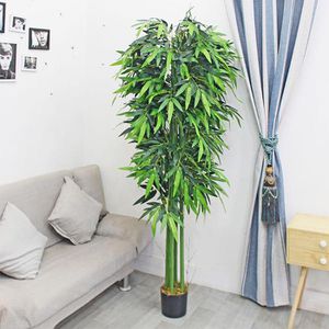 Produktbild für Kunstpflanze Decovego Bambus KF-JWT1638