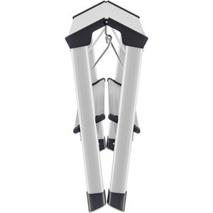 Produktbild für Klapptritt Hailo StandardLine D60, 4442-701, aus Aluminium