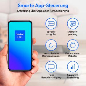 Produktbild für Saugroboter MEDION S35, MD11899, weiß