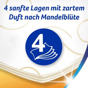 Produktbild für Toilettenpapier Zewa Ultra Senses Mandelblüte