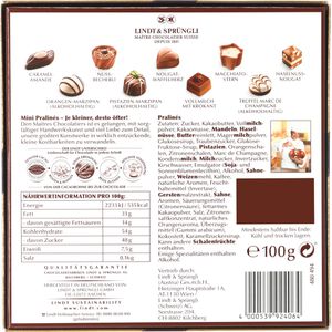 Produktbild für Pralinen Lindt Mini Pralinés Gold-Edition Classic, 20 Stück