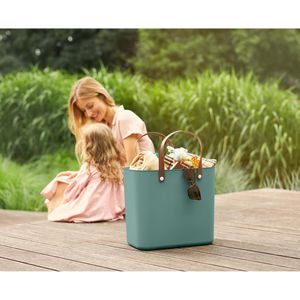 Produktbild für Einkaufskorb Rotho Albula Multibag Style, Mistletoe green