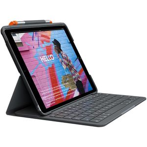 Produktbild für Tablet-Hülle Logitech Slim Folio, 920-009474, grafit