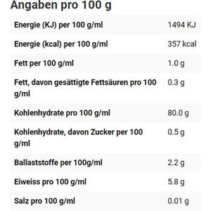 Produktbild für Milchreis Oryza loser Rundkornreis