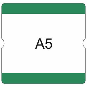 Bodenmarkierung Eichner Beschriftungstasche offen grün