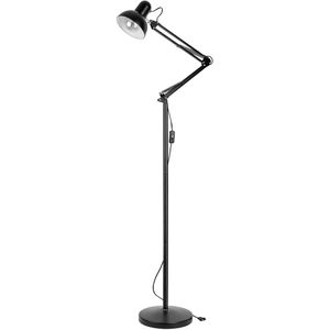 Stehlampe Böttcher-AG schwarz, 185 cm