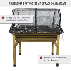 Produktbild für Hochbeet VegTrug Wall Hugger S, aus Zedernholz