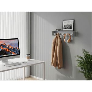 Produktbild für Garderobenleiste Durable Durastore, 184710, grau / weiß