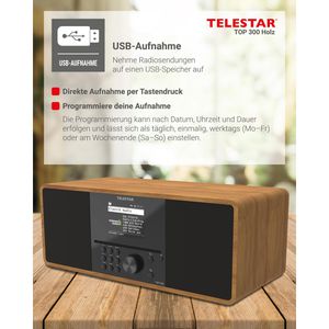 Produktbild für Radio Telestar Top 300 DAB+