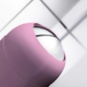 Produktbild für Mülleimer Wesco Kickmaster, pink