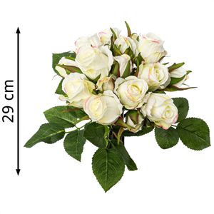 Produktbild für Kunstblume Creativ-green Rosenbouquet