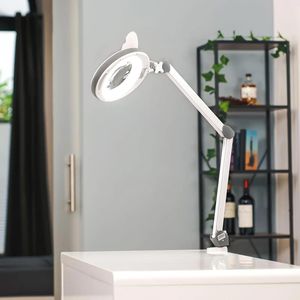 Produktbild für Lupenleuchte Lumeno 8513, 152 mm Glaslinse, dimmbar, LED