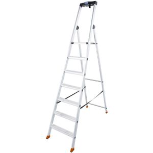 Stehleiter Krause Monto Solido, 126665, mit Plattform