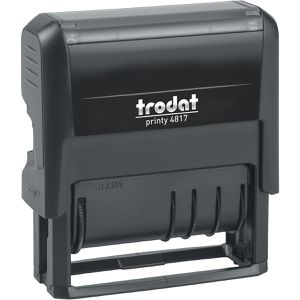Produktbild für Datumstempel Trodat Printy 4817, schwarz, selbstfärbend