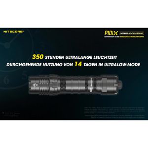 Produktbild für Taschenlampe Nitecore P10iX Precise LED, aufladbar