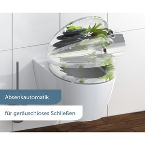 Produktbild für WC-Sitz Schütte Jasmin 82367, oval, aus Duroplast