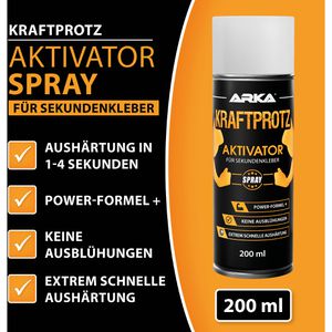 Produktbild für Sekundenkleber-Aktivator Kraftprotz KPA200G, Spray