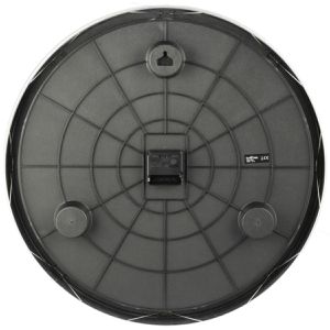 Produktbild für Wanduhr Eurotime 56865-07 XXL, Aluminium, analog, Funkuhr