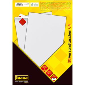 Produktbild für Versandtaschen Idena 10233, weiß, C4