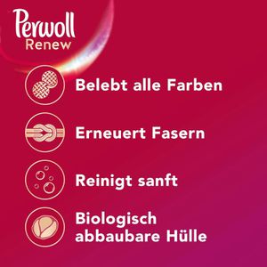 Produktbild für Waschmittel Perwoll renew Color, farbige Textilien