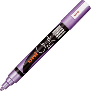 Kreidestifte uni-ball chalk PWE-5M, metallic-lila