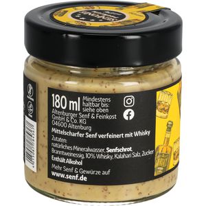 Produktbild für Senf Altenburger Whisky Senf Premium, würzig-aromatisch-pikant