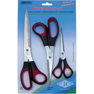 Büroschere Wedo 9763, 3er Set