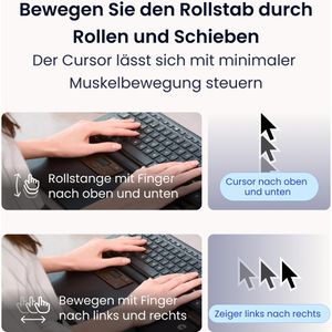 Produktbild für Maus Contour RollerMouse Pro wireless Regular, CDRMPRO10210