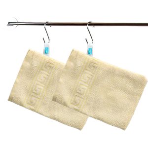 Produktbild für Waschlappen Zollner Tebe II Set, gelb, 16 x 22 cm