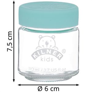 Produktbild für Vorratsglas Kilner 0025.016 Babygläser, mit Silikondeckel