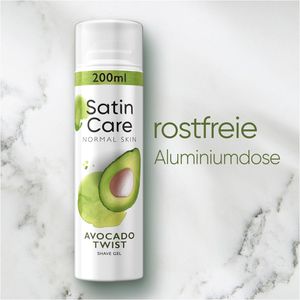Produktbild für Rasiergel Gillette SatinCare Normal Skin feuchtigkeitsspendend