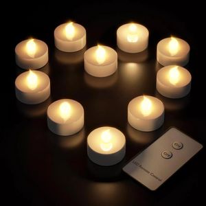 Produktbild für LED-Teelichter Monzana weiß
