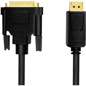 Produktbild für Displayport-Kabel LogiLink CV0131, Full-HD, DP 1.1