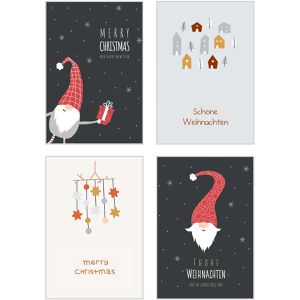 Produktbild für Weihnachtskarte Böttcher-AG 21109, sortiert