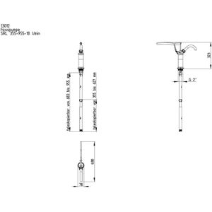 Produktbild für Fasspumpe Pressol 13012, 2 Zoll Gewinde, mit Hebel