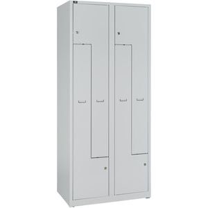 Produktbild für Spind Bisley-Light GL08Z-245, Z-Spind, lichtgrau