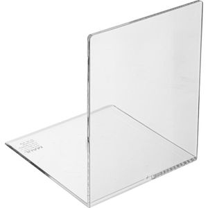 Produktbild für Buchstütze Maul 3513505, schmal, glasklar