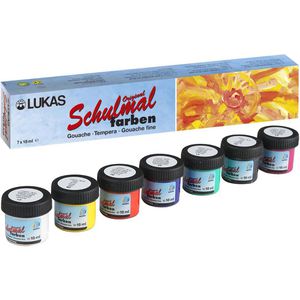 Produktbild für Temperafarben Lukas-Nerchau 108007 Schulmalfarben