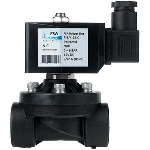 Produktbild für Magnetventil FSA Budget P-3/4-12-C, 3/4 Zoll