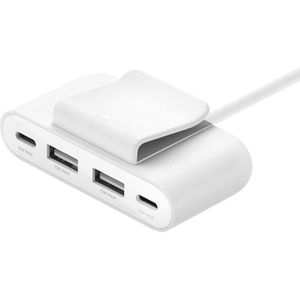 Produktbild für USB-Ladegerät Belkin 4 Port USB Splitter, 30 Watt