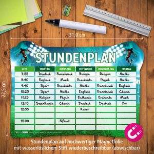 Produktbild für Stundenplan itenga 33104851, Fußball