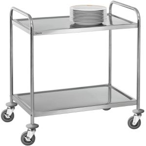 Produktbild für Servierwagen Bartscher TS200, A300062, silber, aus Edelstahl