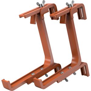 Blumenkastenhalterung Plastard FE-00510, terrakotta