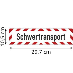 Produktbild für Fahrzeugkennzeichnung SafetyMarking Schwertransport