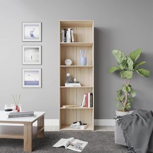 Produktbild für Bücherregal Vicco Bob, sonoma eiche