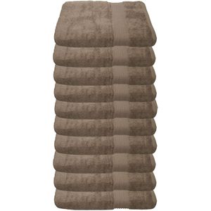 Handtuch Julie-Julsen walnuss, 30 x 50 cm