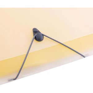 Produktbild für Fächermappe D.RECT 5540, A4, gelb / transparent