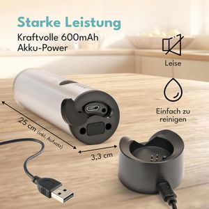 Produktbild für Milchaufschäumer LEBENLANG LBL106, elektrisch