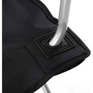 Produktbild für Campingstuhl Songmics GCB01BK, schwarz, bis 120 kg