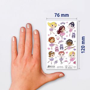 Produktbild für Sticker Zweckform 59990 Mädchen, Z-Design Sticker